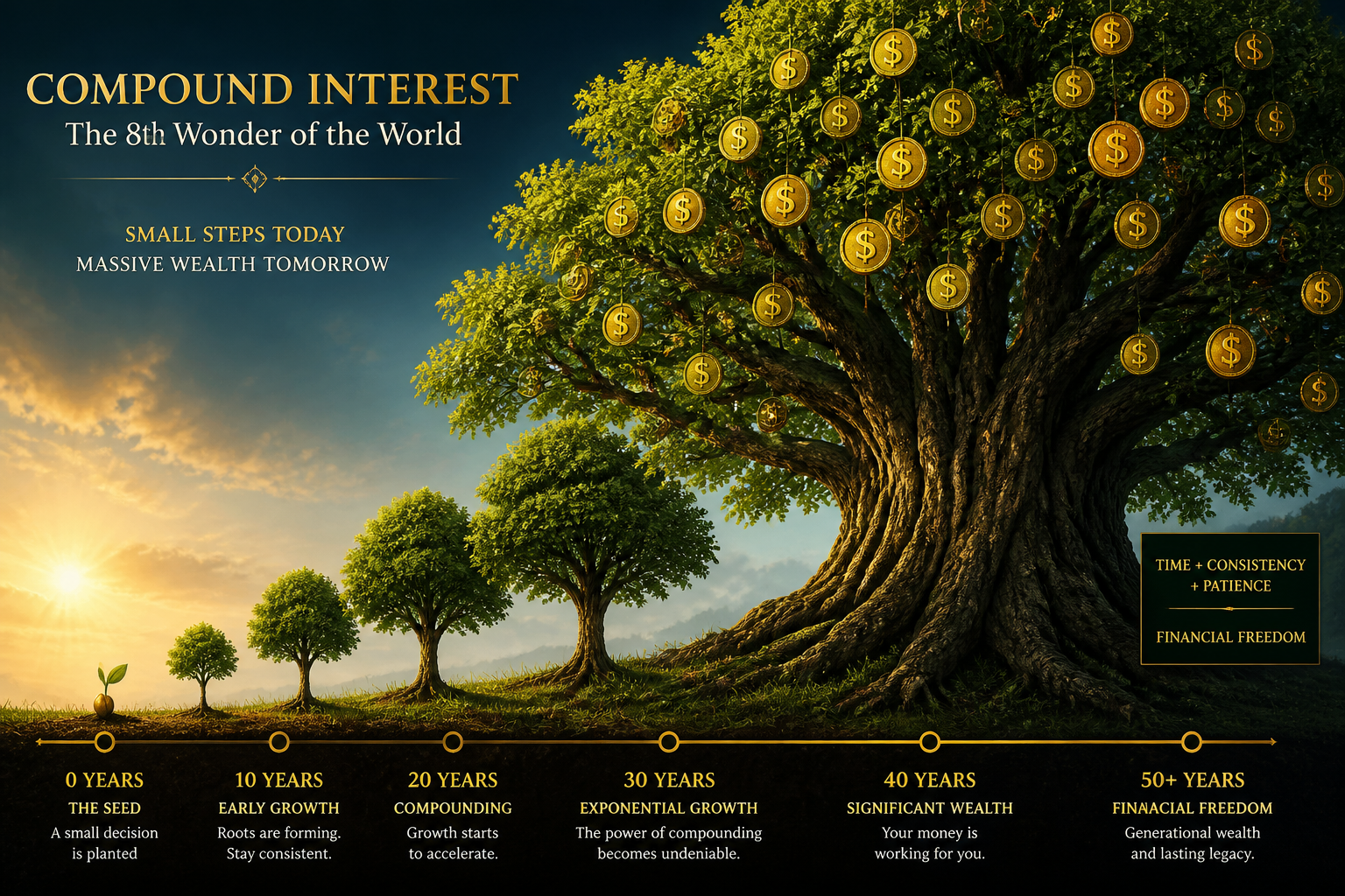 The Power of Compound Interest: Real-World Examples and Calculations