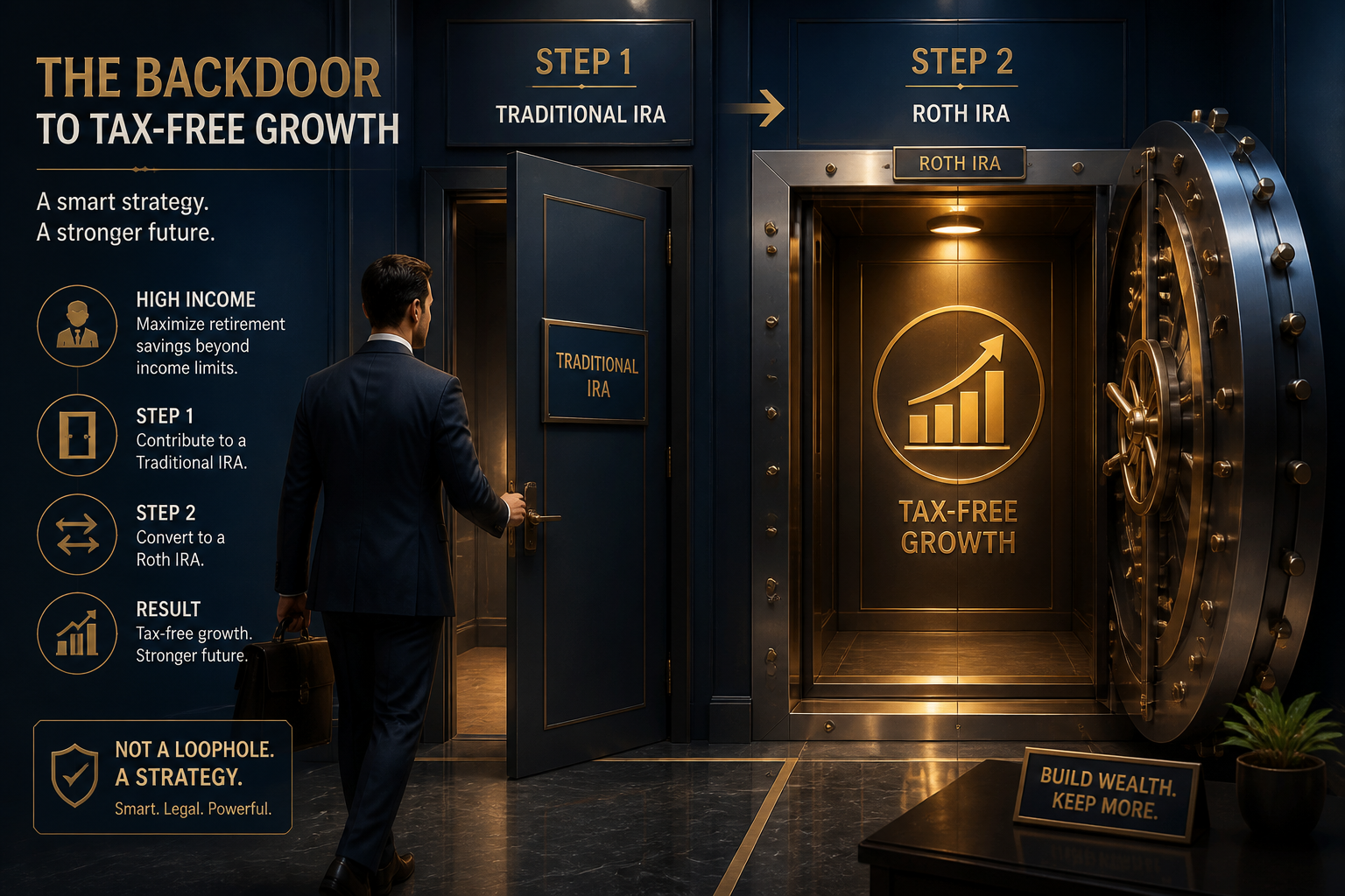 Backdoor Roth IRA: How High Earners Access Tax-Free Growth