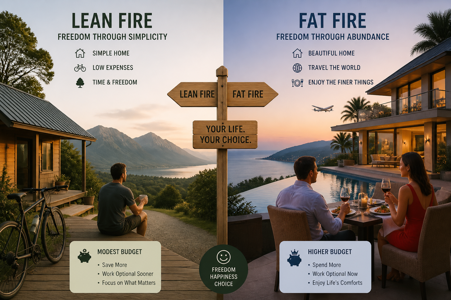 Lean FIRE vs Fat FIRE: Choosing the Right Retirement Style