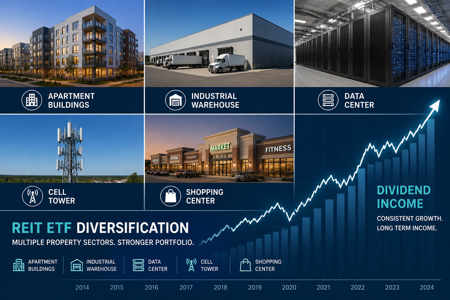 REIT ETFs: Easy Exposure to Real Estate Markets