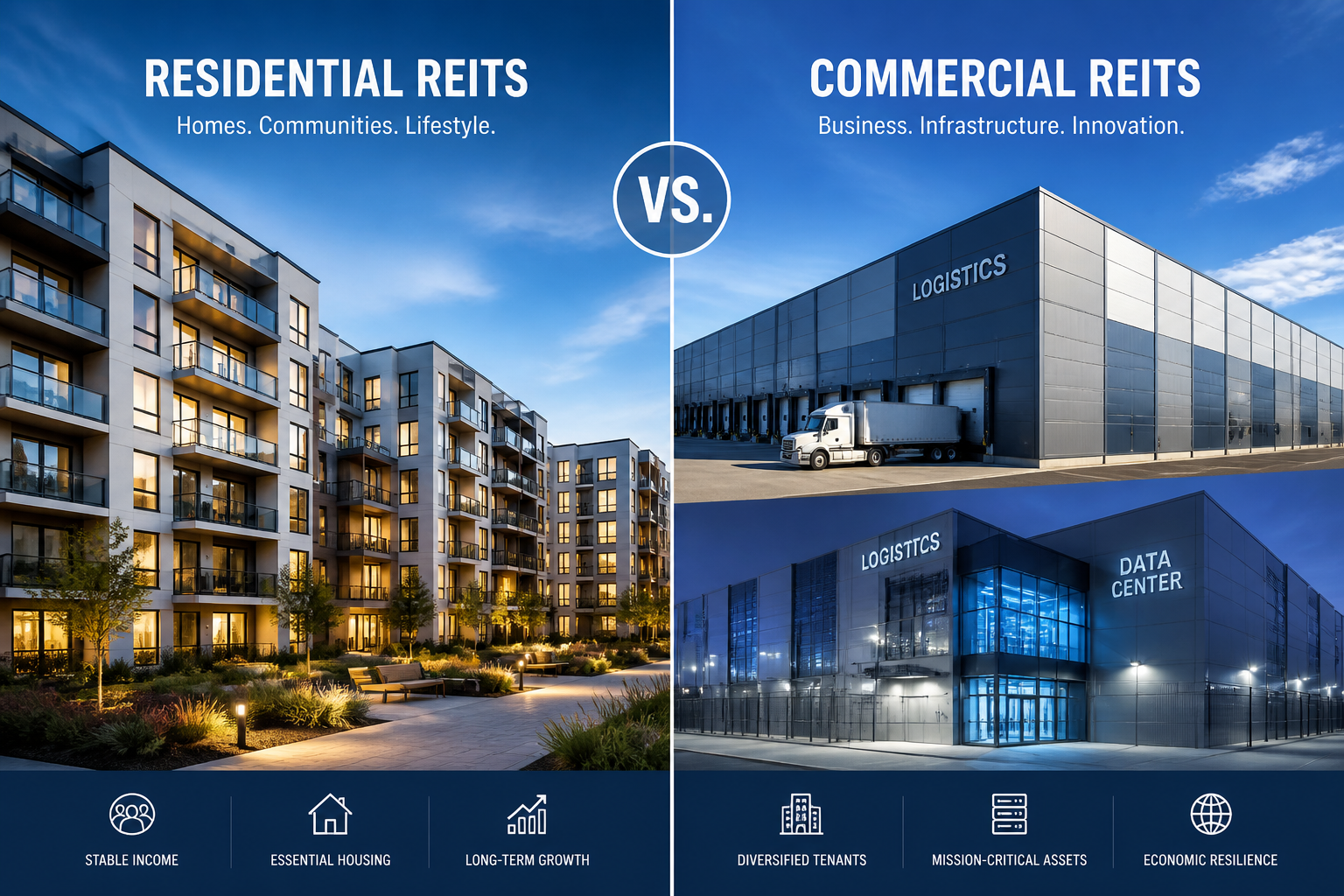 Residential vs Commercial REITs: Which Is the Better Investment?